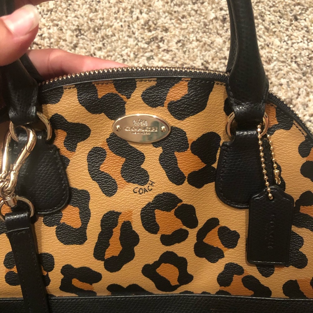 Coach Leopard Crossbody Bag
